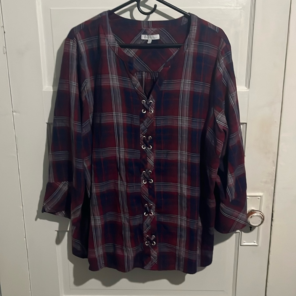 Woman's Plaid Shirt